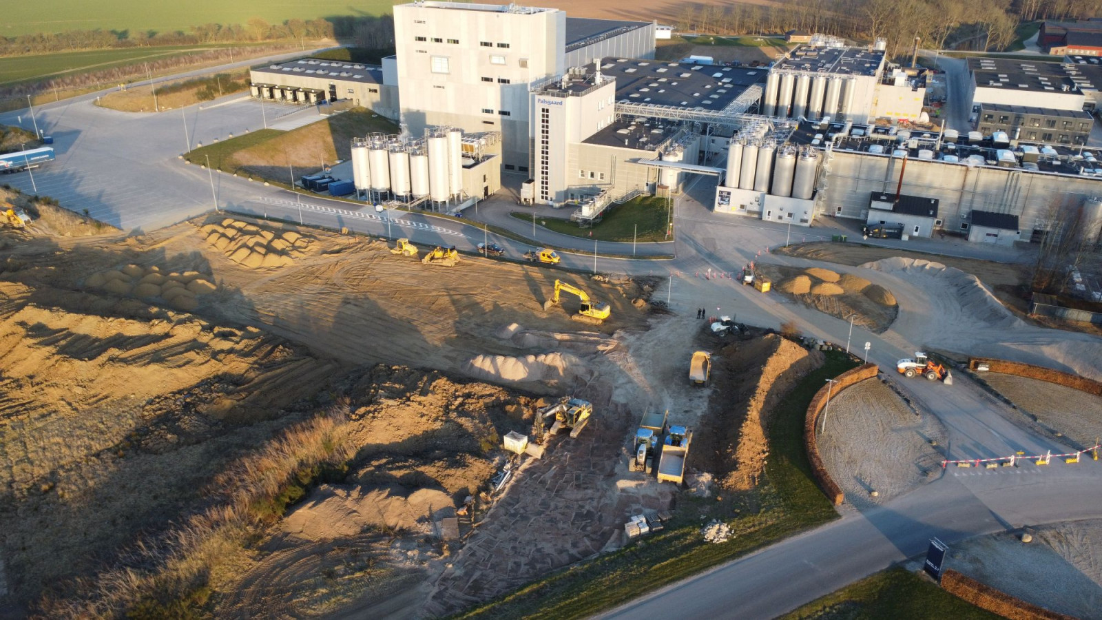 Palsgaard P-plads og bakkelandskab